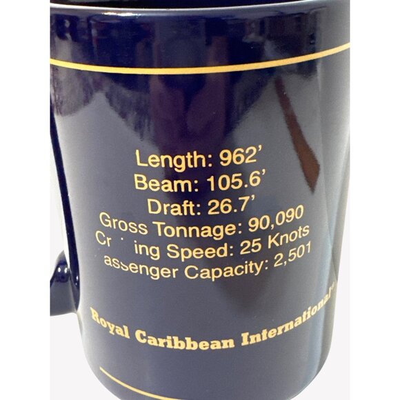 Royal Caribbean Radiance Of The Seas Cruise Ship Commemorative Mug - Picture 4 of 8